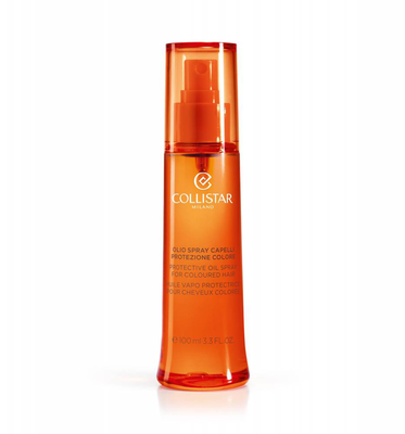 Collistar sun protective oil spray for coloured hair 100ml
