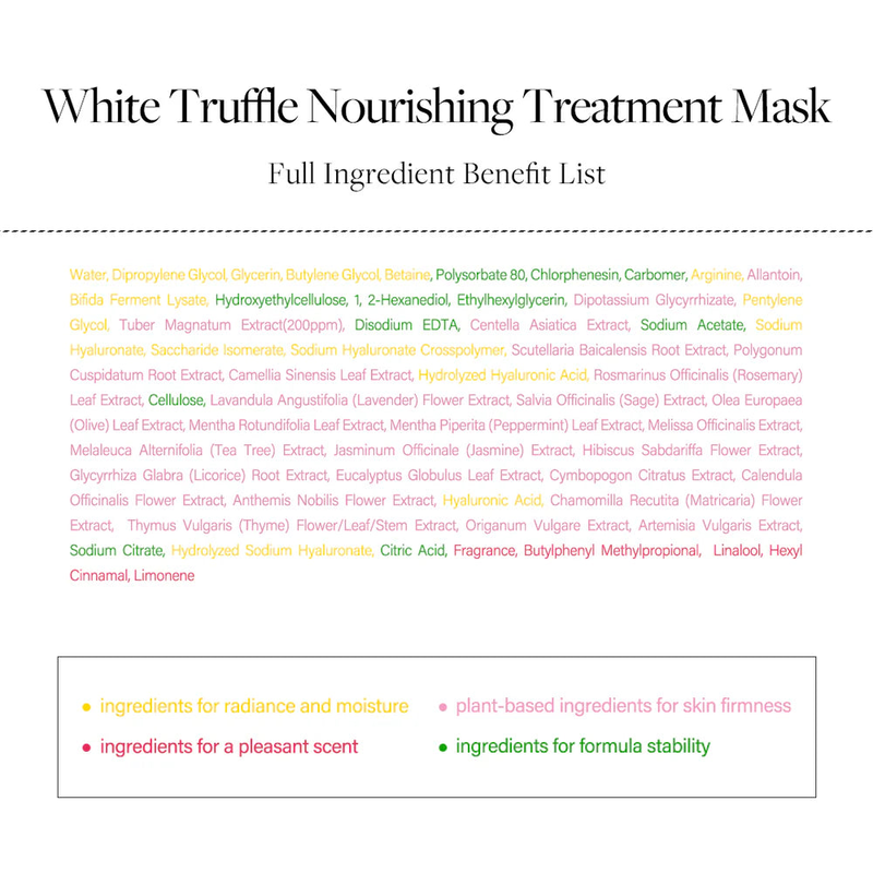 D'alba white truffle nourishing treatment mask 25ml-null