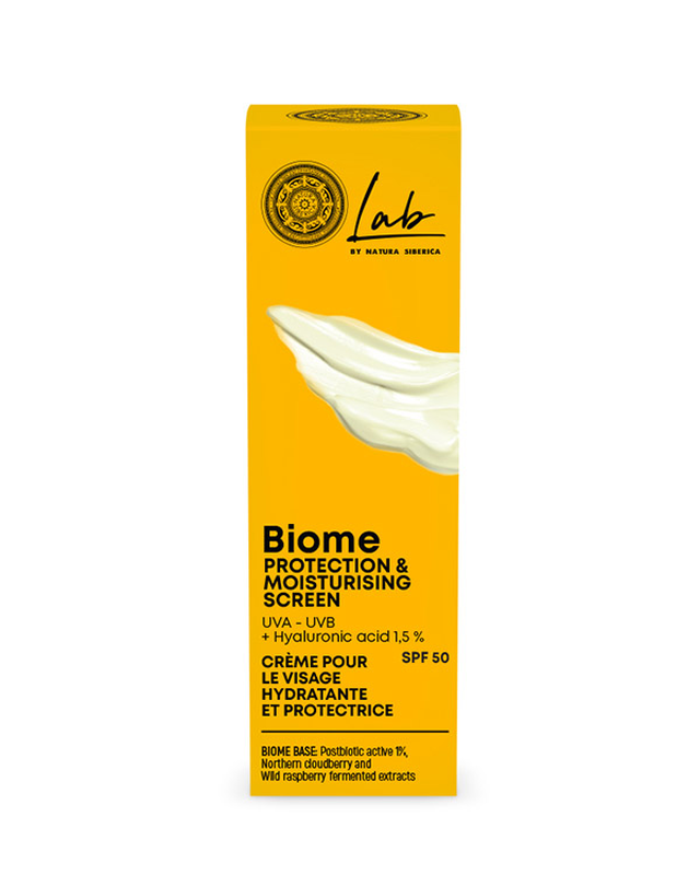 Ns lab biome face screen SPF 50 protection & moisturising 30ml-null