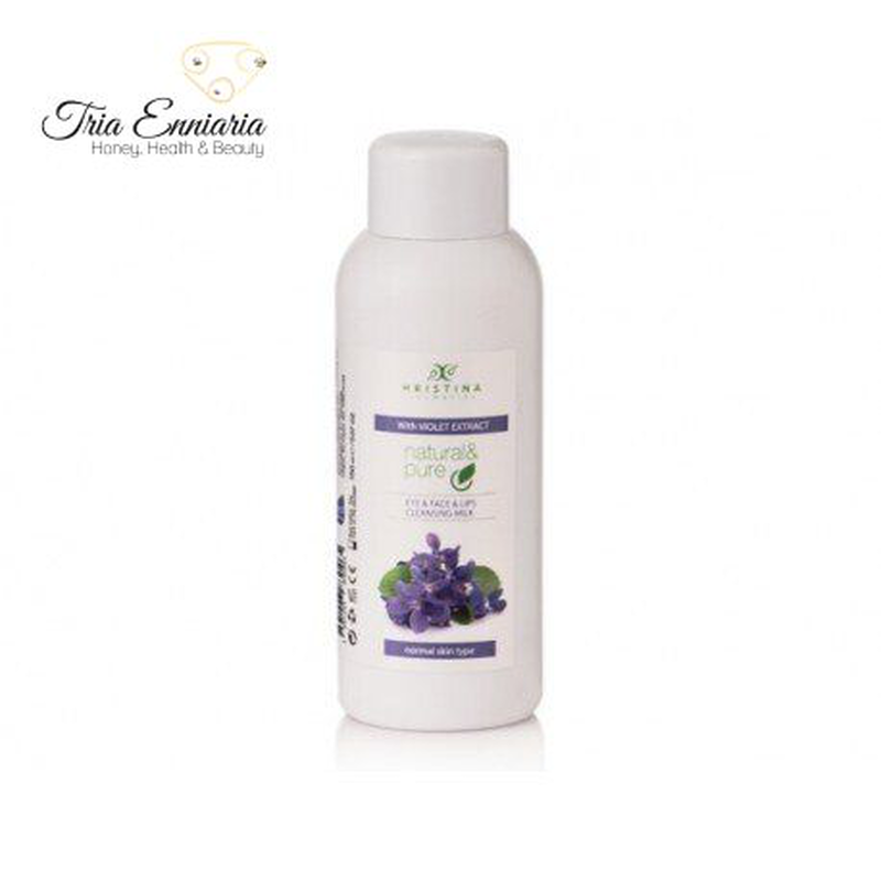 Product image: Cleansins toilet milk with violet extract, 150 ml, hristina, , medium-null
