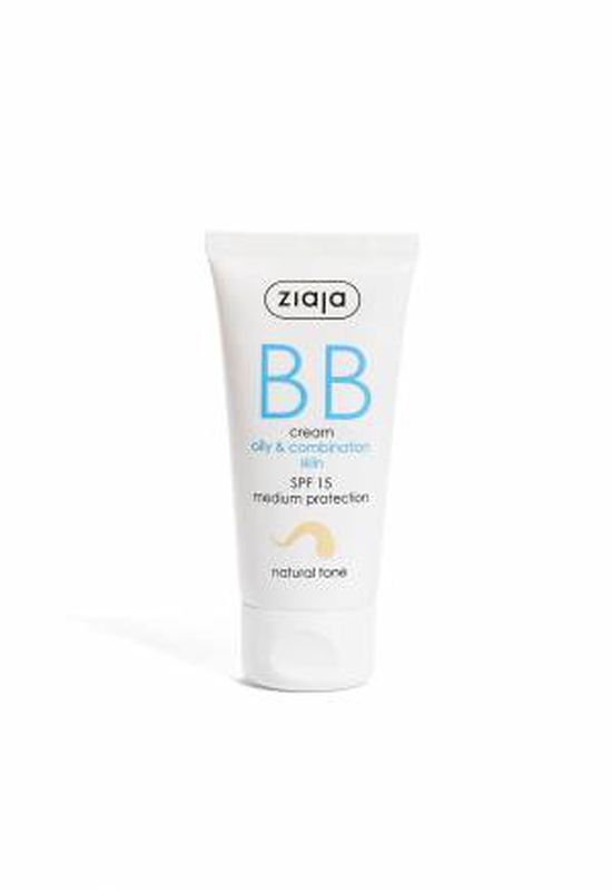 Product image: Ziaja bb cream for oily & combination skin SPF15- light tone 50ml, , medium-null