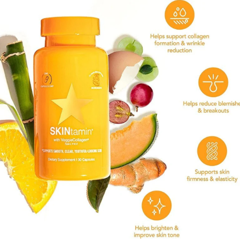 Hairtamin skintamin w/ veggiecollagen, , medium-null