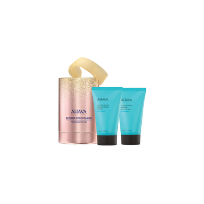 Ahava the dynamic duo - sea-kissed hand cream & body lotion set, , medium
