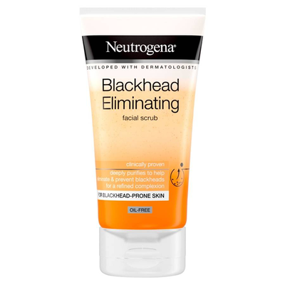 Neutrogena blackhead eliminating face scrub x 150ml, , medium