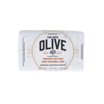 Korres olive cedar soap