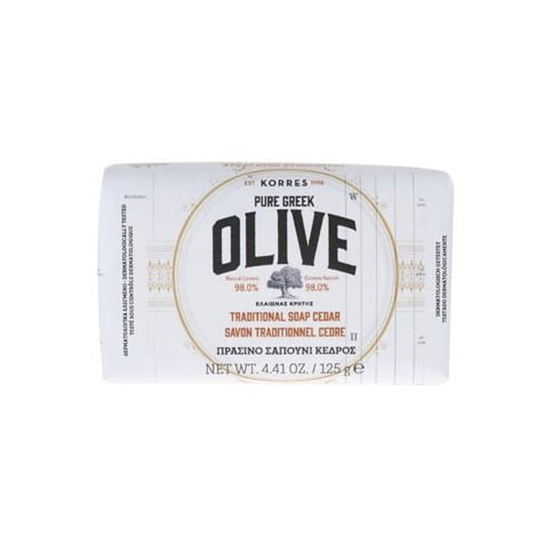 Korres olive cedar soap image number null