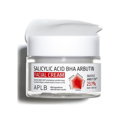 Aplb salicylic acid bha arbutin facial cream 55ml,  Aplb salicylic acid bha arbutin facial cream 55ml, , medium