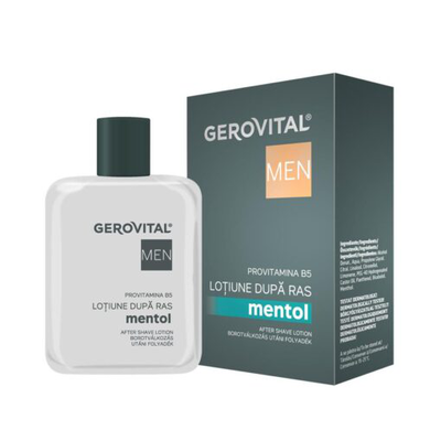 After shave lotion menthol