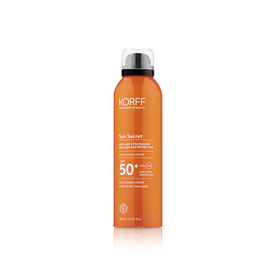 Korff sun secret spray body lotion SPF 50+ 200ml