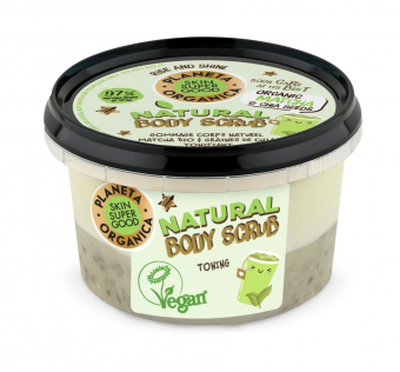 Body scrub matcha & chia seeds, , medium