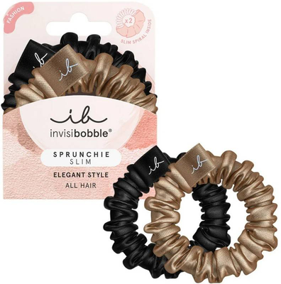 Invisibobble sprunchie slim true golden, hair accesories, , medium