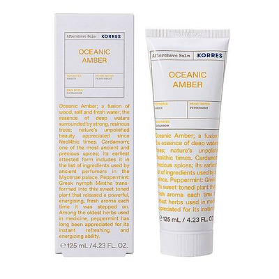 Korres oceanic amber aftershave balm 125ml, , medium