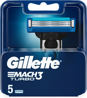 Gillette mach3 turbo refill 5x