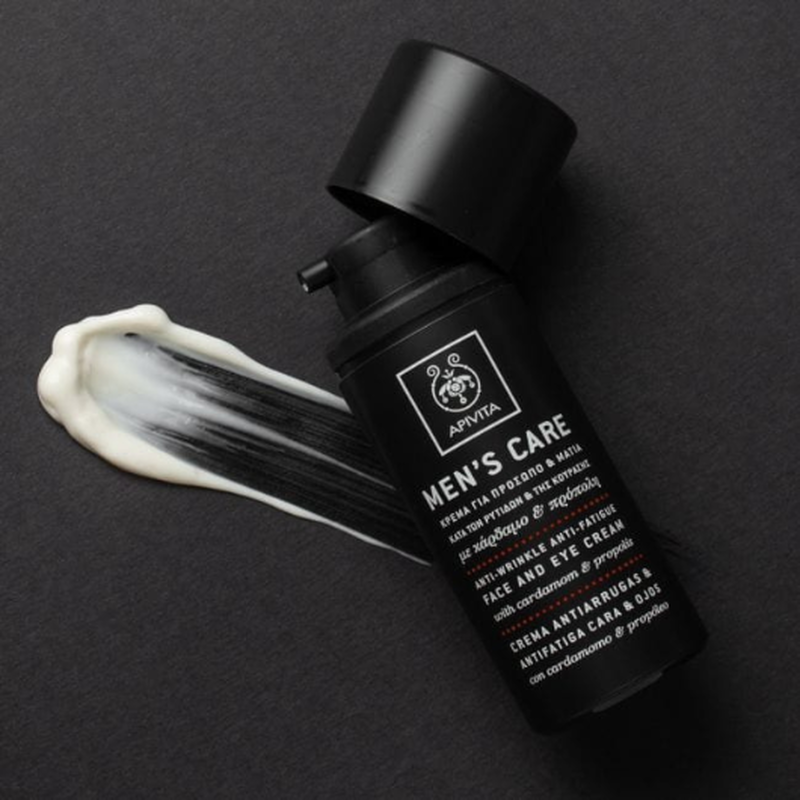 Product image: Apivita men's care anti-wrinkle & anti-fatigue face & eyes cream x 50ml-null