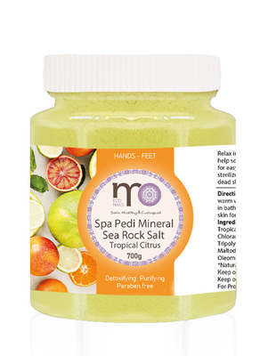 Mo spa pedi mineral sea rock salt - tropical citrus