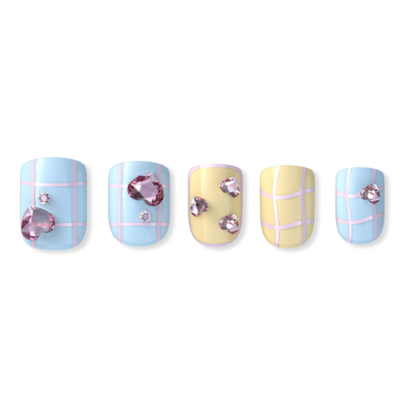 Vavav ice cream full square nail tips, , medium image number null