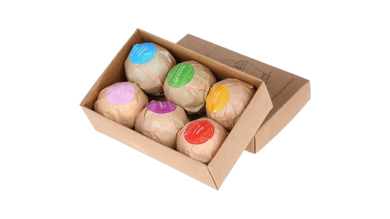 Σετ βόμβα μπάνιου 6 τεμαχίων 6 piece bath bomb set, , medium image number null