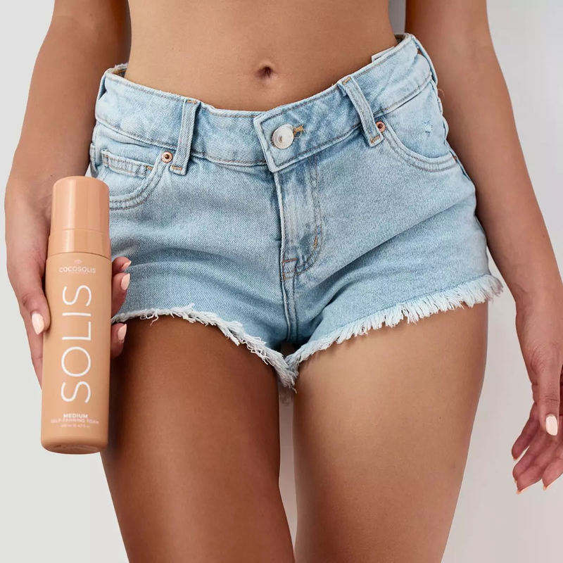Product image: Cocosolis medium self tanning foam sols 200ml-null