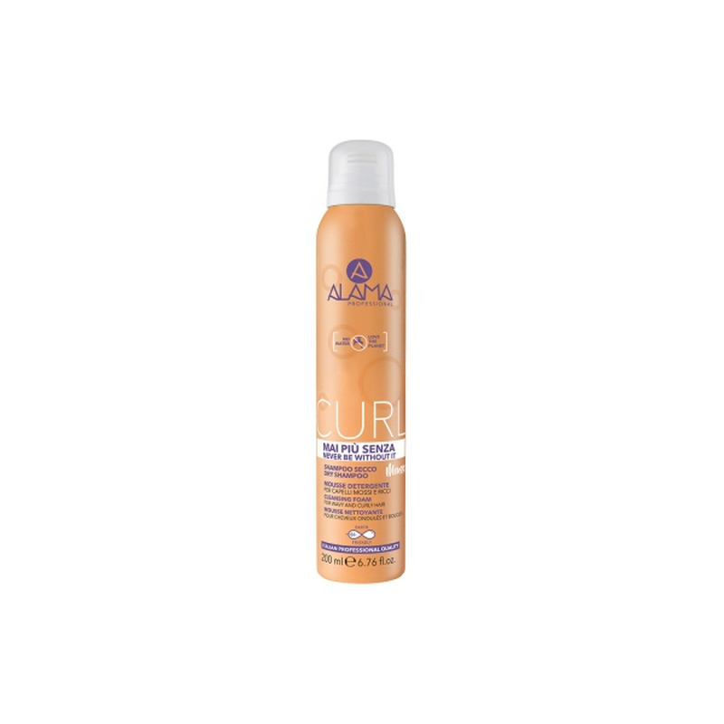 Alama curl mousse dry shampoo 200ml image number null
