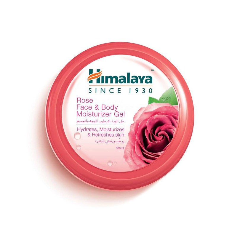 Himalaya rose face & body moisturizer gel 300ml image number null