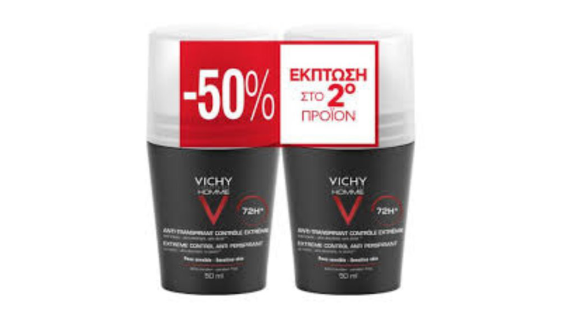 Vichy deo roll antitranspirant double offer-null