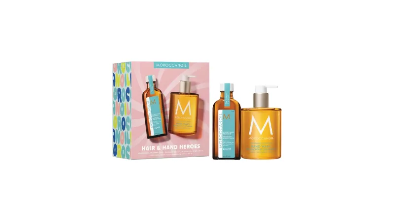 Moroccanoil hair & hand heroes set light fragrance originale 360 ml & 100 ml-null