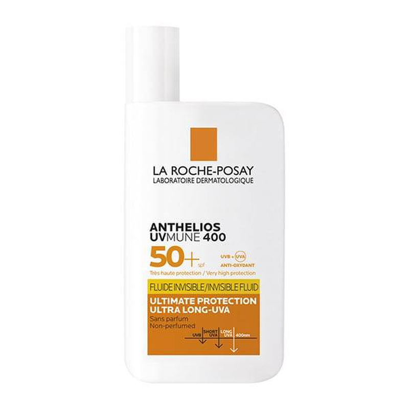 Product image: La roche posay anthelios uvmune 400 invisible fluid SPF50+ unscented 50ml-null