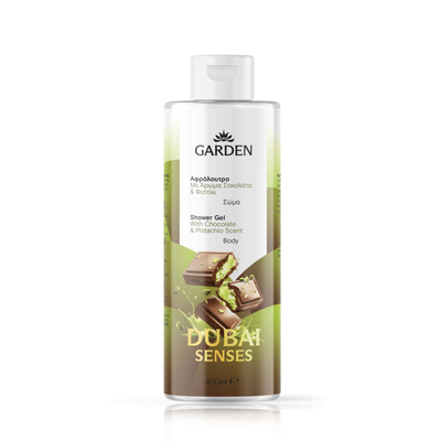 Garden dubai chocolate shower gel 400ml, , medium