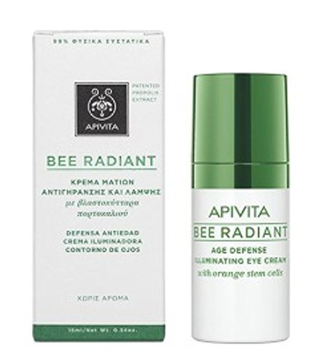 Apivita bee radiant eye cream 1 cream 15ml, , medium