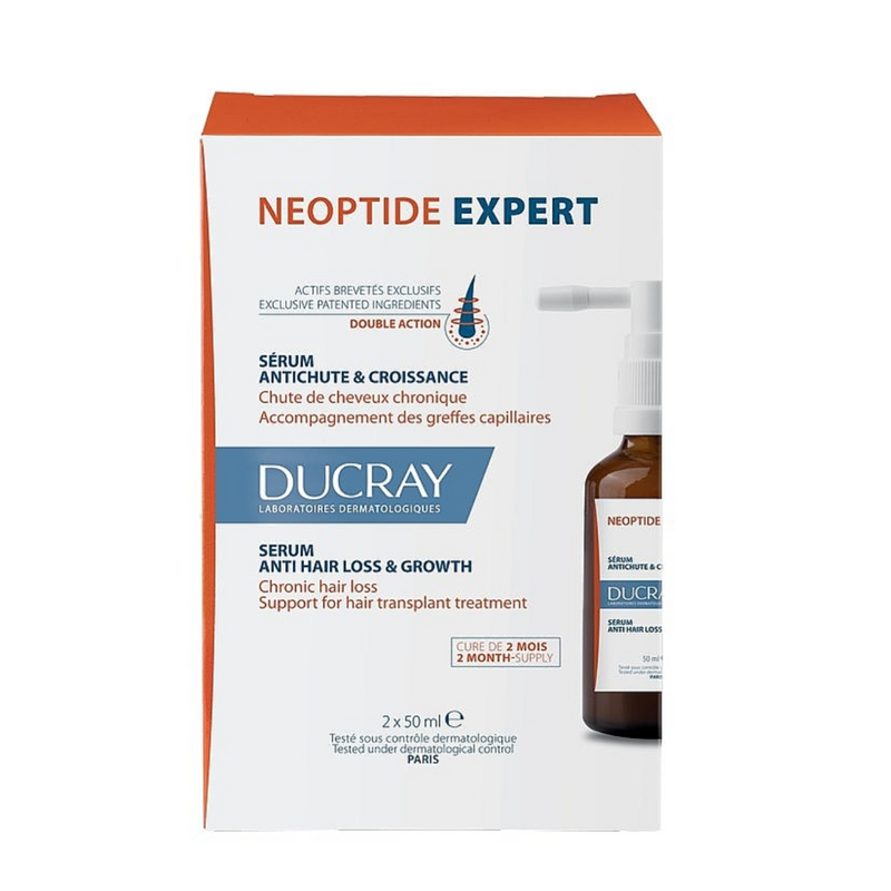 Ducray neoptide expert serum anti-hair loss & growth 2 x 50ml, , medium image number null