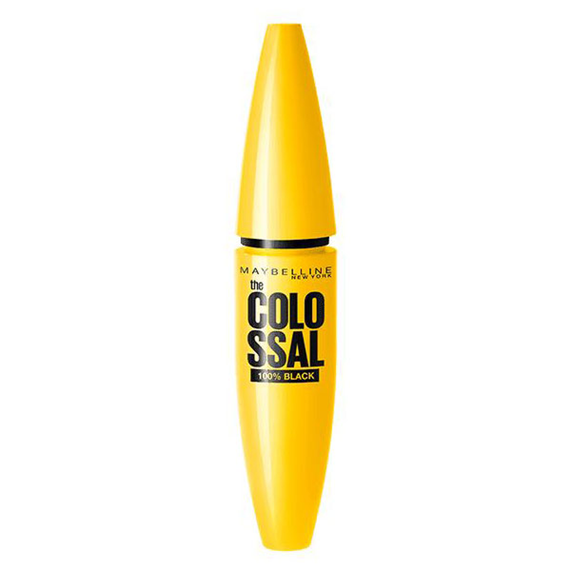 Colossal volume express 100% black mascara-null