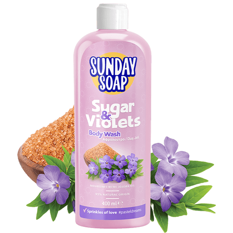 Sugar & violets body wash (sweet treats collection)-null