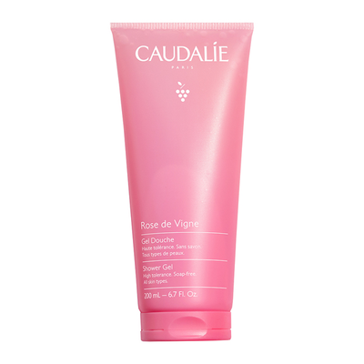 Caudalie rose de vigne shower gel 200 ml, , medium