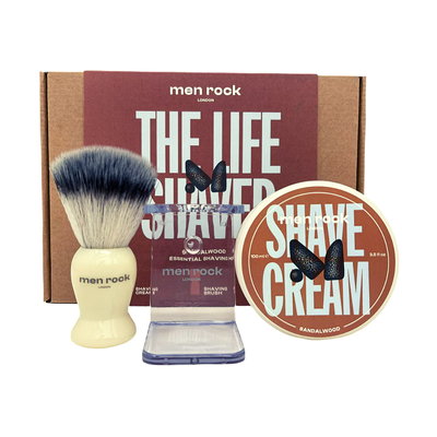 Shaving gift set sandalwood, , medium