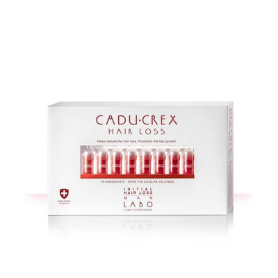 Labo cadu-crex initial man, helps to reduce hair loss& promotes hair growth 20vials