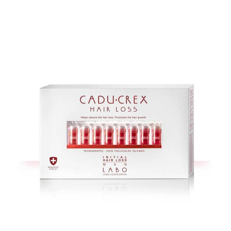 Labo cadu-crex initial man, helps to reduce hair loss& promotes hair growth 20vials image number null