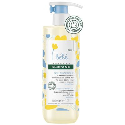 Klorane bebe Gentle cleansing gel, 500ml, ., , medium