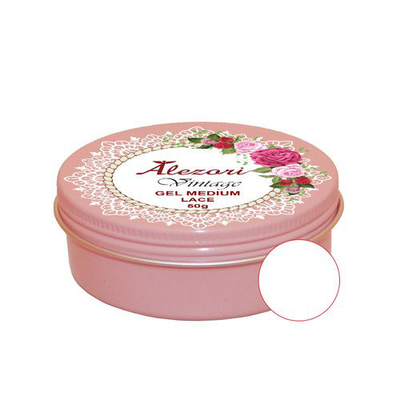 Gel medium vintage lace