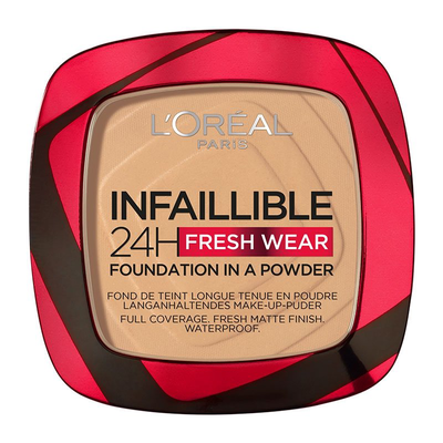 L'oreal infaillible 24hr powder matt foundation, , medium