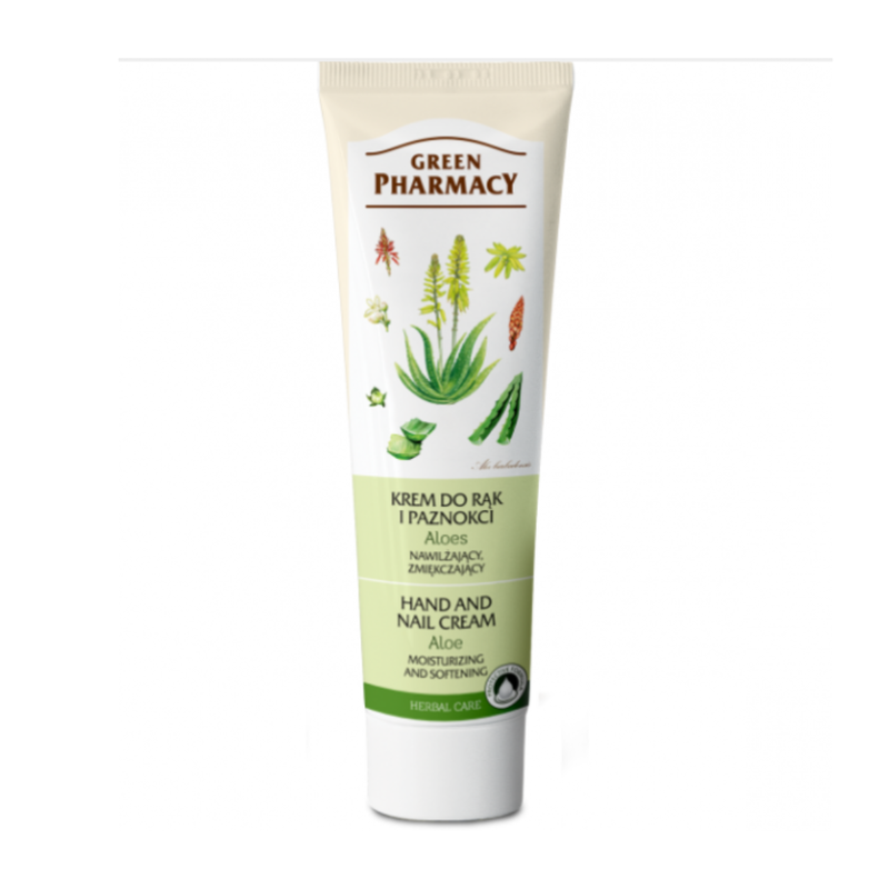 Green pharmacy aloe vera hand cream 100ml, , medium-null
