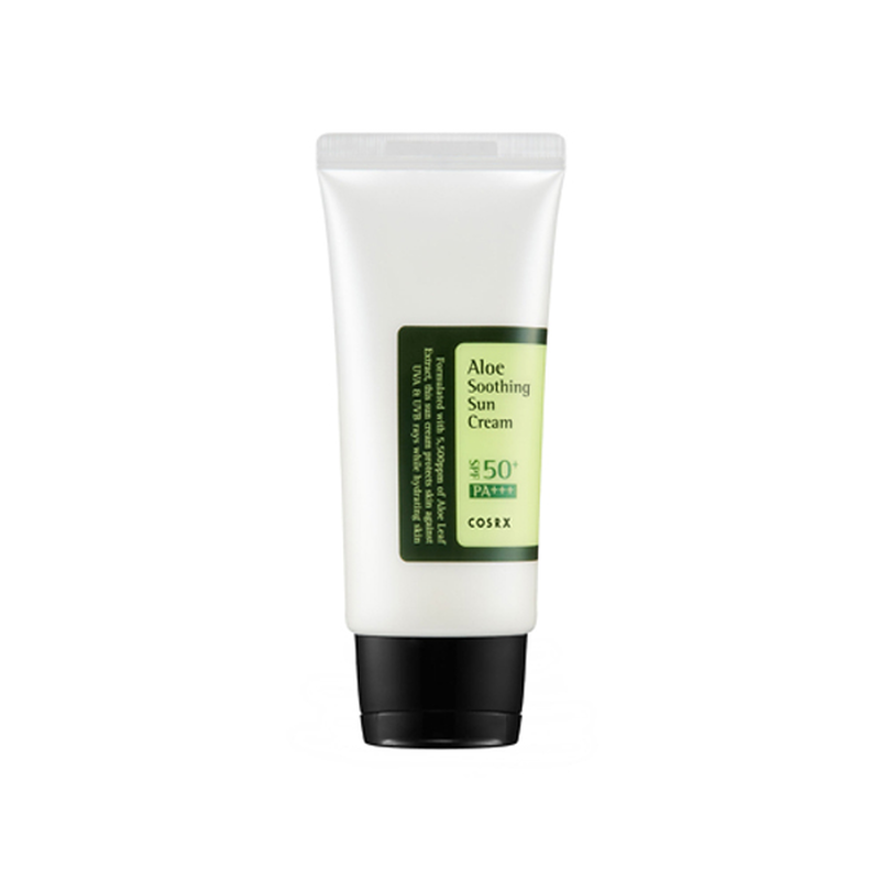 Korean cosrx aloe soothing face sun cream SPF50+ 50 ml-null