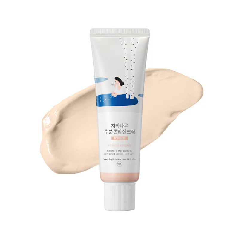 Round labb birch moisture tone-up sunscreen 50ml-null