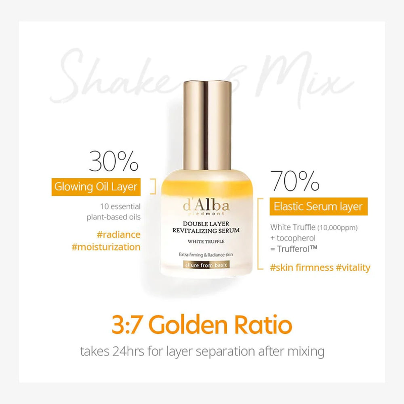 Product image: D'alba white truffle double layer revitalizing serum 30ml-null