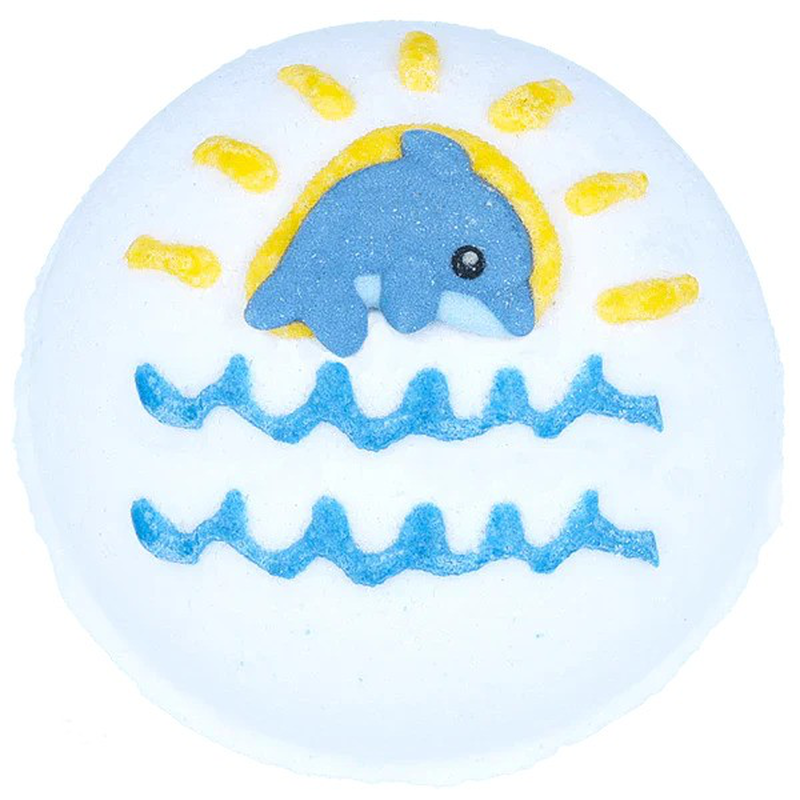 Bomb cosmetics bath bomb dolphinately 160g-null