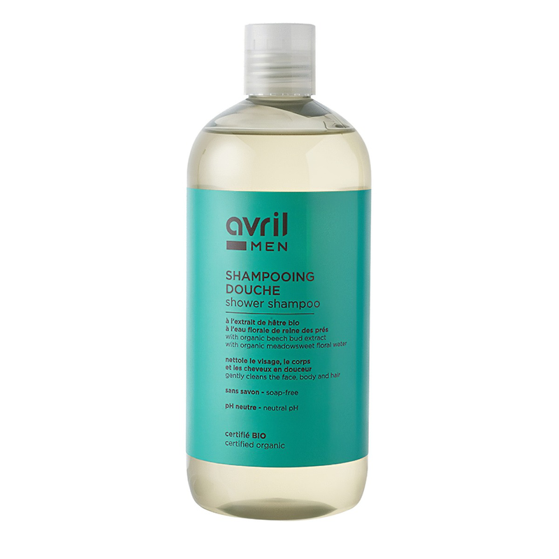 Product image: Avril bio, 3 in 1 mens, shower gel, cleanser & shampoo, 500ml, , medium-null