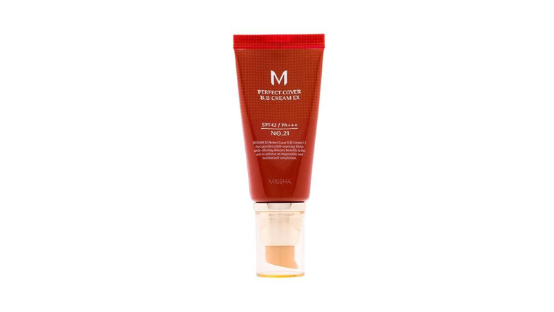 Missha perfect cover bb cream no21 light beige 50ml, , medium-null