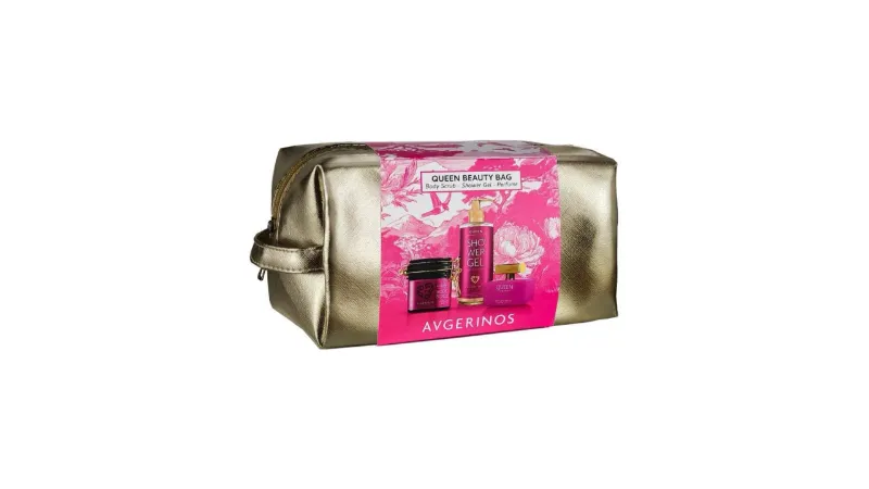Avgerinos queen beauty bag fruity floral 300 ml & 250 ml & 50 ml-null