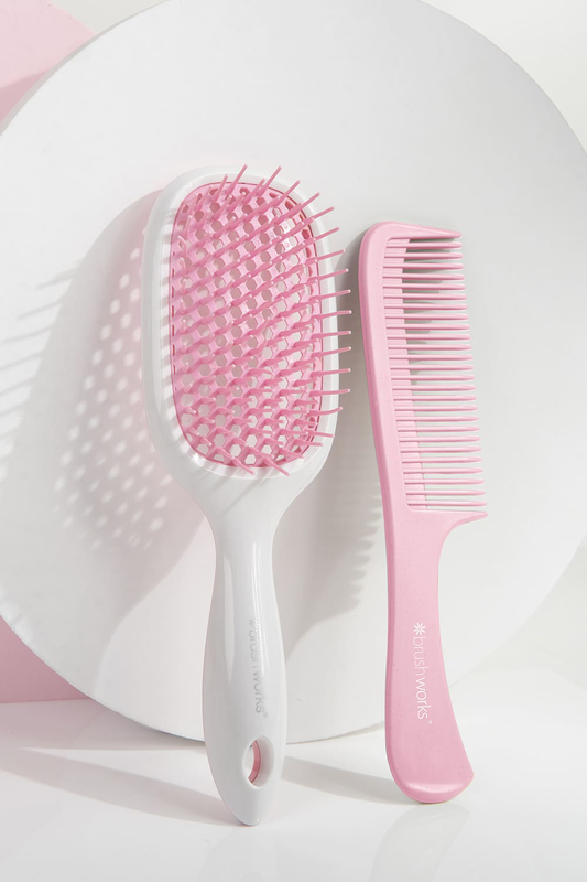 Luxury pink hair styling set, , medium-null