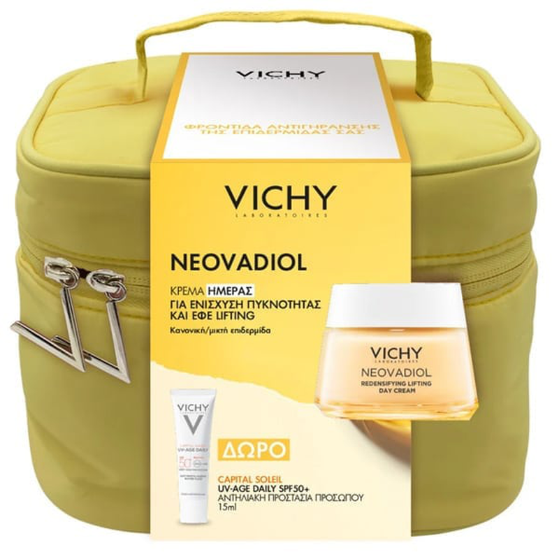 Vichy set &mu;&epsilon; neovadiol peri-menopause &kappa;&rho;έ&mu;&alpha; &eta;&mu;έ&rho;&alpha;&sigmaf; &epsilon;&lambda;&alpha;&phi;&rho;&iota;ά&sigmaf; &upsilon;&phi;ή&sigmaf; 50 ml & &delta;ώ&rho;&omicron; capital soleil &alpha;&nu;&tau;&eta;&lambda;&iota;&alpha;&kappa;ή &pi;&rho;&omicron;&sigma;&tau;&alpha;&sigma;ί&alpha; &pi;&rho;&omicron;&sigma;ώ&pi;&omicron;&upsilon; SPF50+ 15 ml & &nu;&epsilon;&sigma;&epsilon;&sigma;&epsilon;&rho;, , medium-null
