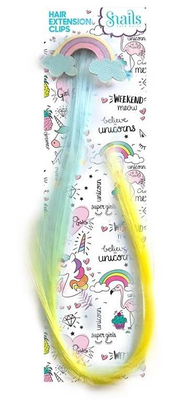 Invisibobble snails hair extension clips unicorn, hair accesories, , medium